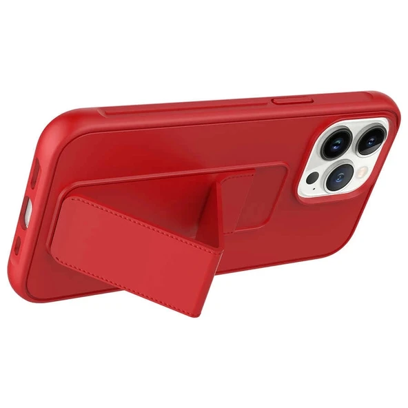 Apple iPhone 13 Pro Max Kılıf Zore Qstand Kapak - 2
