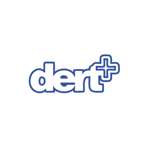 Dert+ Araba Sticker 17x17 Cm Mavi