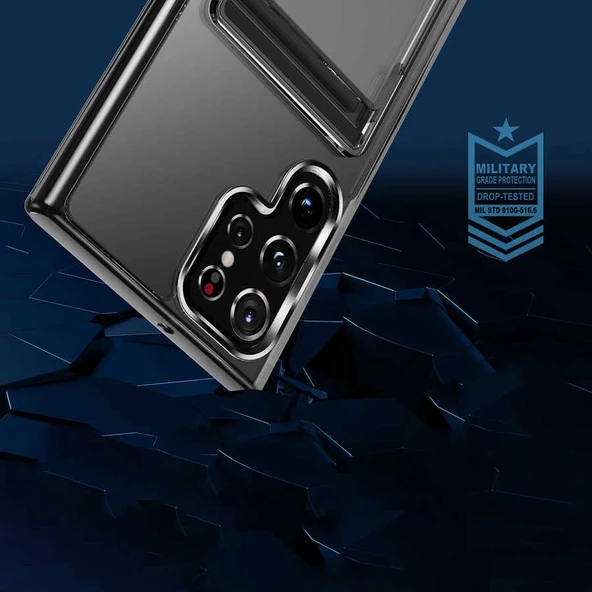 Galaxy S21 Ultra Kılıf Zore Ensa Kapak - Resim 9