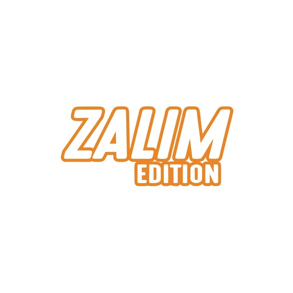 Zalim Edition Araba Sticker 17x17 Cm Turuncu