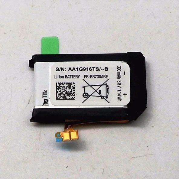 Samsung Gear Sport S2 3G (SM-R600) EB-BR730ABE 300mAh Batarya ORJİNAL - Resim 2