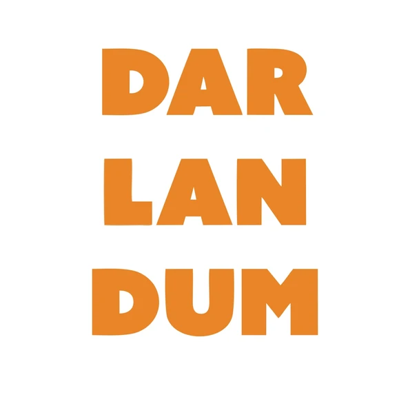 Darlandum Araba Sticker 17x17 Cm Turuncu