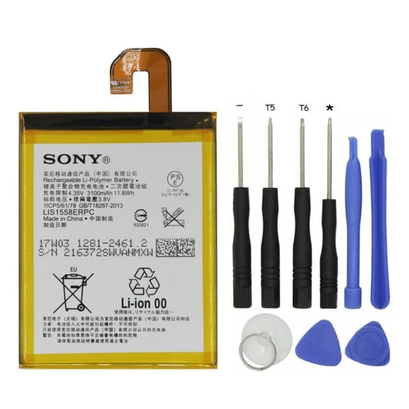 Sony Xperia Z3 Batarya Pil ve Tamir Seti LIS1558ERPC - Resim 2