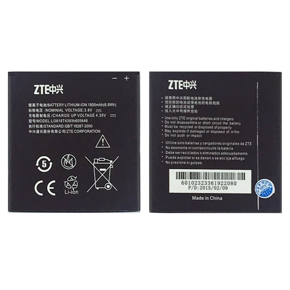 Avea intouch 3 ZTE Pil Batarya - Resim 4