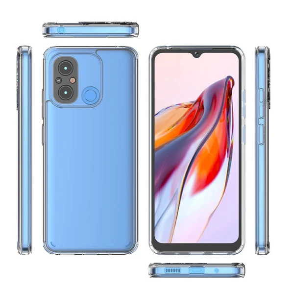 Xiaomi Redmi 12C Kılıf Zore Coss Kapak - Resim 4