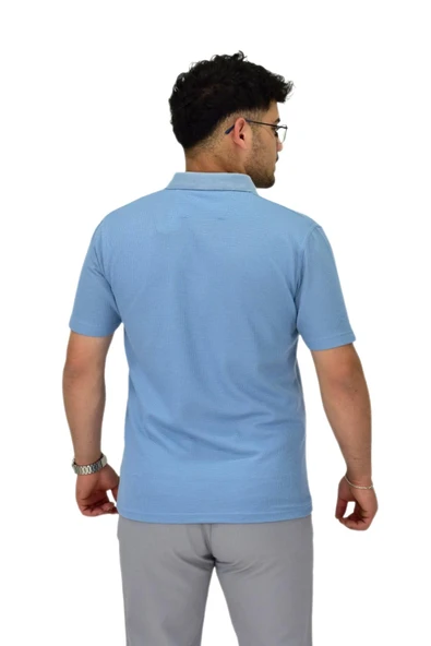 Erkek Polo Yaka Cepli Tişört T-139 BGL-ST04591 - Resim 8