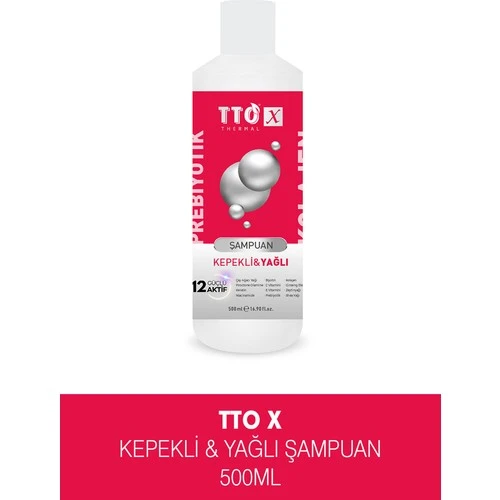 Tto-X Şampuan Kepekli Yağlı 500 Ml
