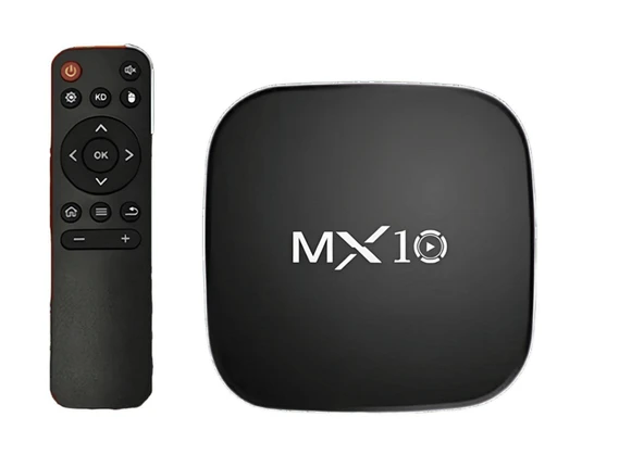 Castu MX10-1GB MX BoxS Android TV Box Chromecast. Android 13 1 Gb Ram 8Gb Bellek WİFi 2.4-5G