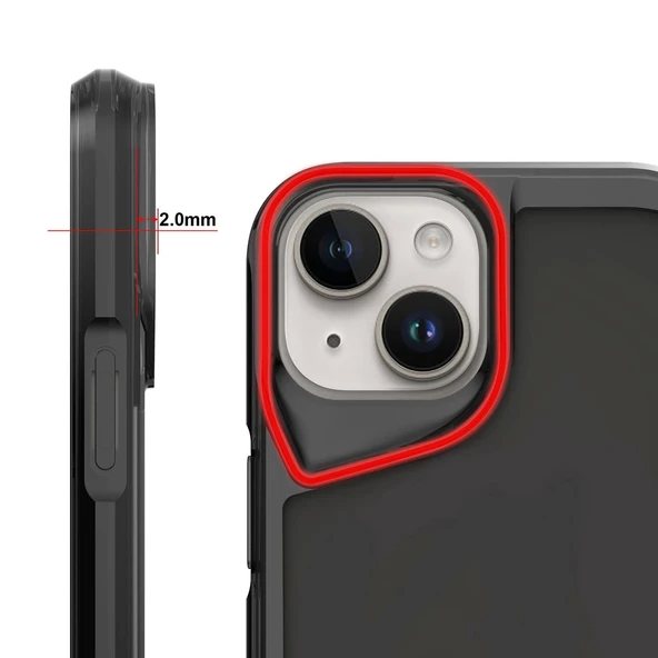 Apple iPhone 15 Kılıf Zore T-Max Kapak - Resim 2