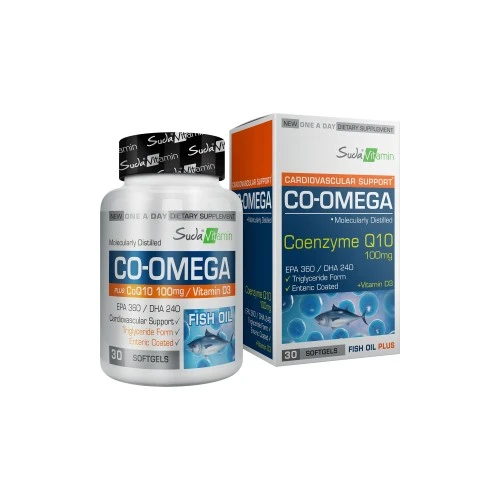 Suda Vıtamın Co-Omega 30 Softgels