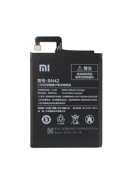 Xiaomi Mi Redmi 4 Pil Batarya BN42 - Resim 2