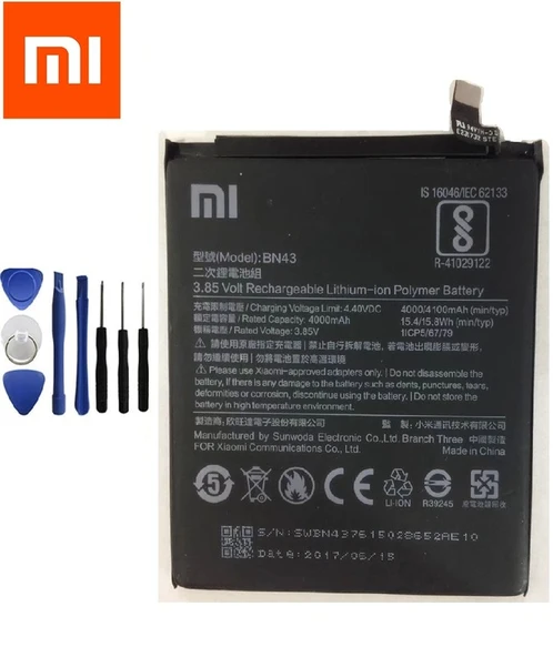 Xiaomi Redmi Note 4X Pil Batarya BN43 ve Tamir Seti ürün görseli