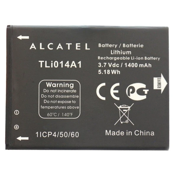 Alcatel One Touch 4010 OT-5020 -5040 TLi014A1 Batarya Pil - Resim 2