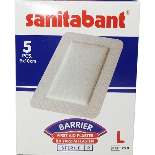 Betasan Sanitabant Bariyer L 9Cm X 10Cm 5'Li 750