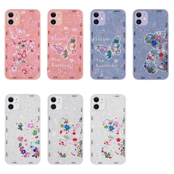 Apple iPhone 12 Kılıf Desenli Sert Silikon Zore Mumila Kapak - 2