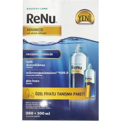 Renu Advanced  360 Ml +100 Ml Hedıyelı