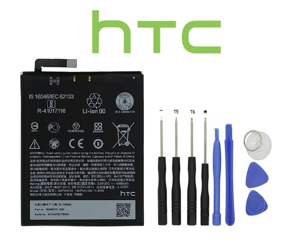 Htc One X10/X10u Pil Batarya B2PXH100 ve Tamir Seti - Resim 2