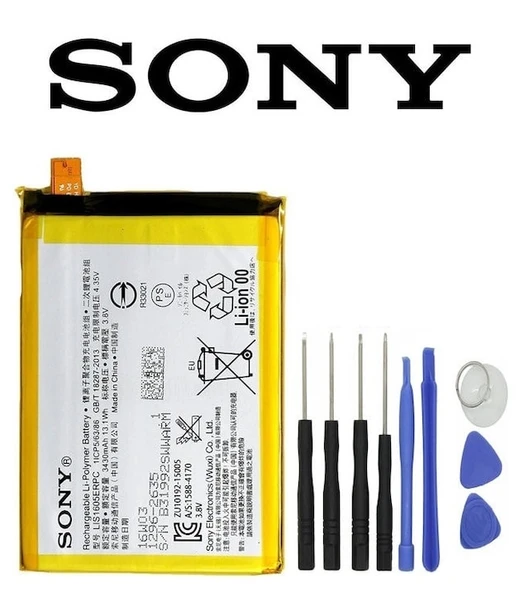 Sony Xperia Z5 Premium Pil Batarya LiS1605ERPC ve Tamir Seti - Resim 2