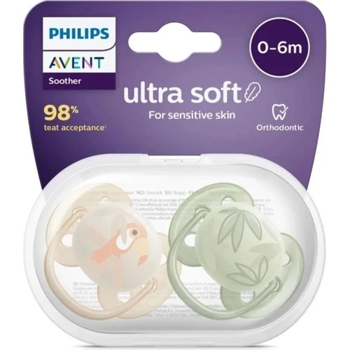 Avent Emzik Scf091/07 Ultra Yumuşak Emzik 0-6 Ay 2Li Erkek*6