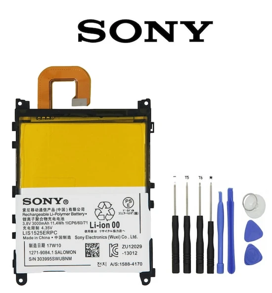 Sony Xperia Z1 Pil Batarya ve Tamir Seti LIS1525ERPC