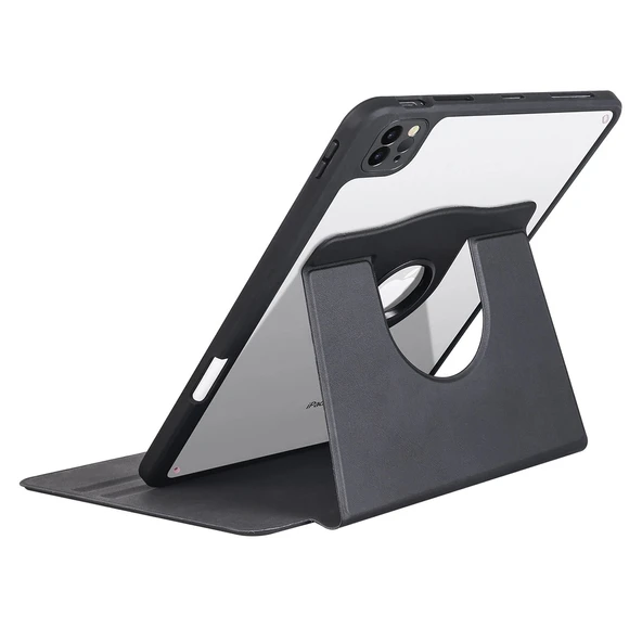 Apple iPad Pro 11 2020 (2.Nesil) Kılıf Zore Termik Kalem Bölmeli Dönebilen Standlı Kılıf - 8