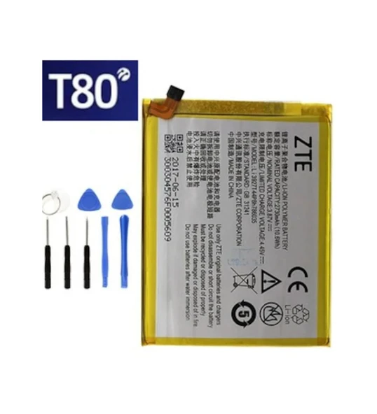 Turkcell T80 Pil Batarya Li3925T44P8h786035 ve Tamir Seti - Resim 2