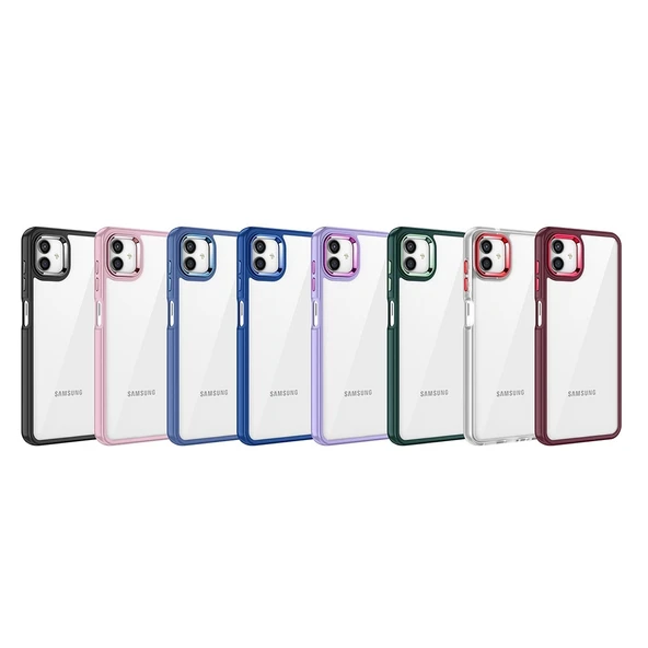 Galaxy A04E Kılıf Zore Flora Kapak - 2