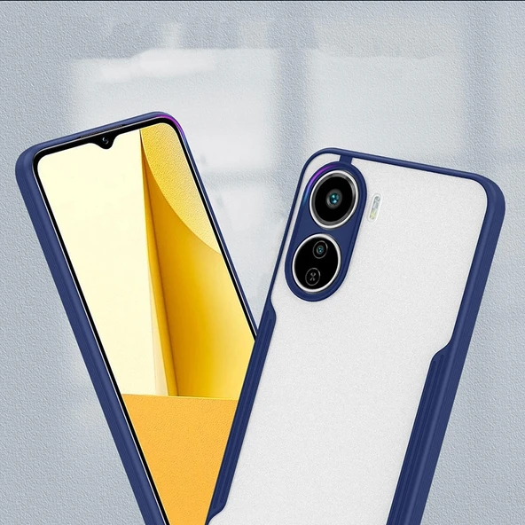 Vivo Y16 Kılıf Zore Parfe Kapak - 3