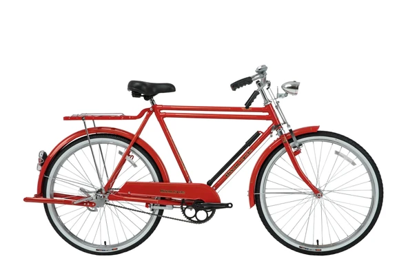 Bisan Roadstar Classic Çubuk Fren 26 Jant Şehir Hizmet Bisikleti Kırmızı 58 Kadro ürün görseli 1