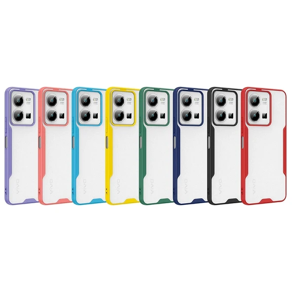 Vivo Y35 Kılıf Zore Parfe Kapak - 4