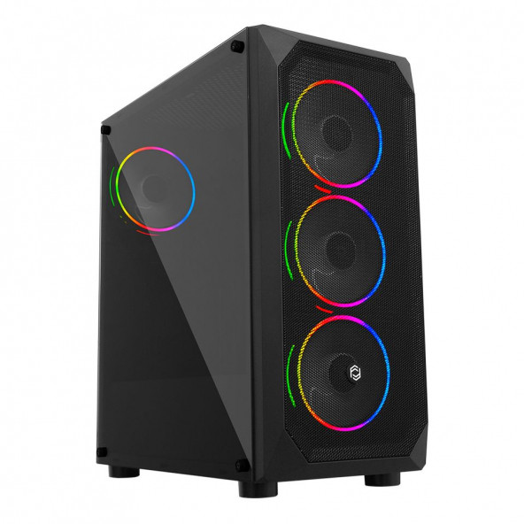 GAMEFORCE XMESH 4x120mm Rainbow Fan Oyuncu Kasa