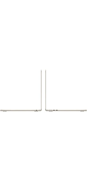 MacBook Air M3 Çip 8GB 512GB SSD macOS 13" Taşınabilir Bilgisayar Yıldız Işığı MRXU3TU/A - 3