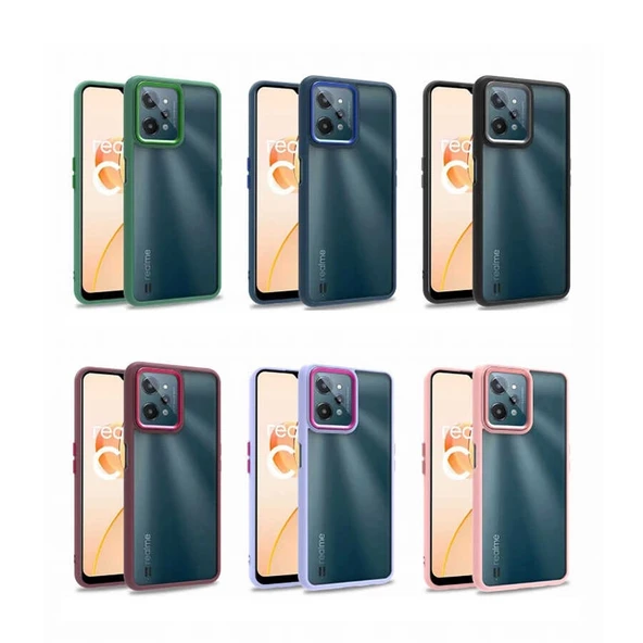 Realme C31 Kılıf Zore Flora Kapak - 2