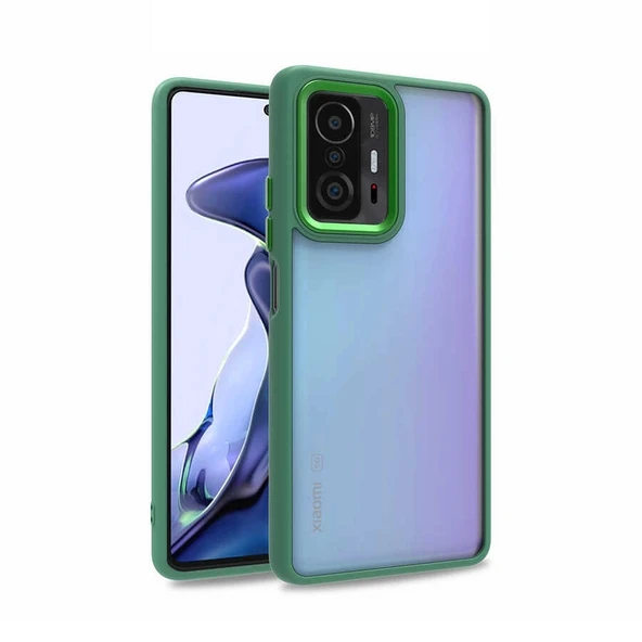 Xiaomi Mi 11T Pro 5G Kılıf Zore Flora Kapak - 1