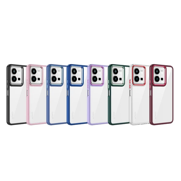 Vivo Y35 Kılıf Zore Flora Kapak - 2