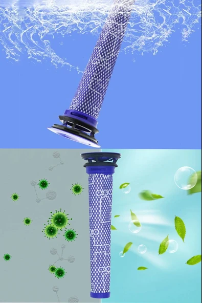 Dyson Uyumlu V7 Dik Süpürge Ön Filtresi, 4 ADET - 5