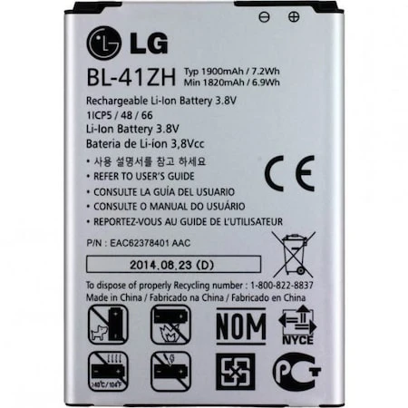 Lg L Fino / Lg Leon Batarya Pil  D290 BL-41ZH ürün görseli