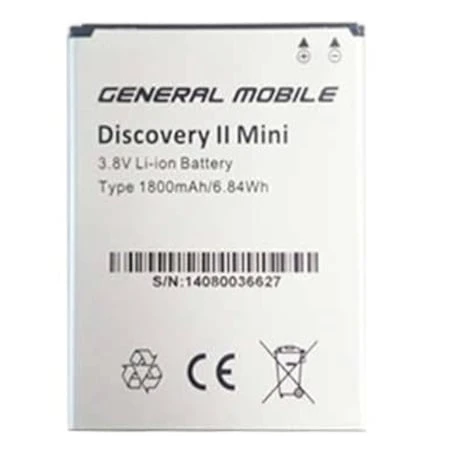 General Mobile Discovery 2 Mini Pil Batarya - Resim 2