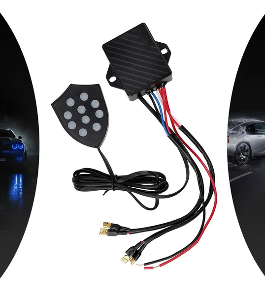 Korna Havalı Model 10 Modlu Elektrikli 12V - Yüksek Ses - 4