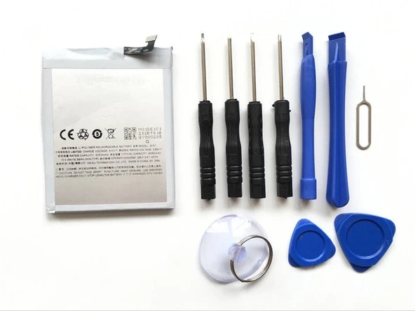 Meizu M3 Note Pil Batarya  BT61 ve Tamir Seti - Resim 2