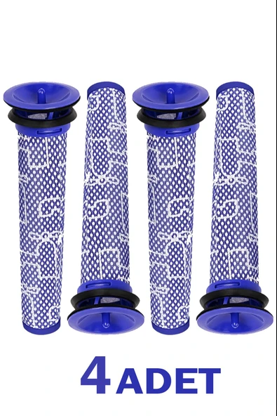 Dyson v6 / v7 / v8 Dik Süpürge Uyumlu Ön Filtresi, 4 ADET ürün görseli