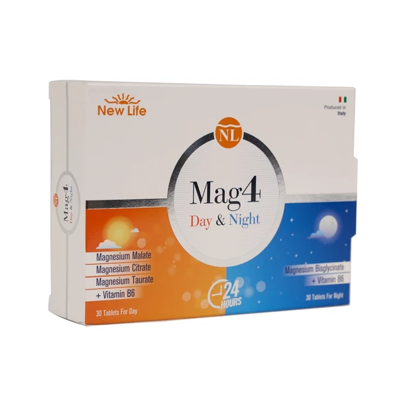 New Lıfe Mag 4 Day&Nıght 30*2 Tablet