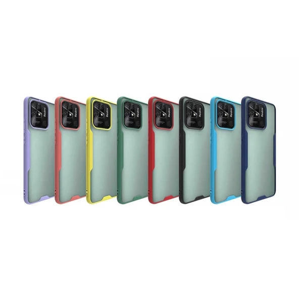 Xiaomi Poco C40 Kılıf Zore Parfe Kapak - 2