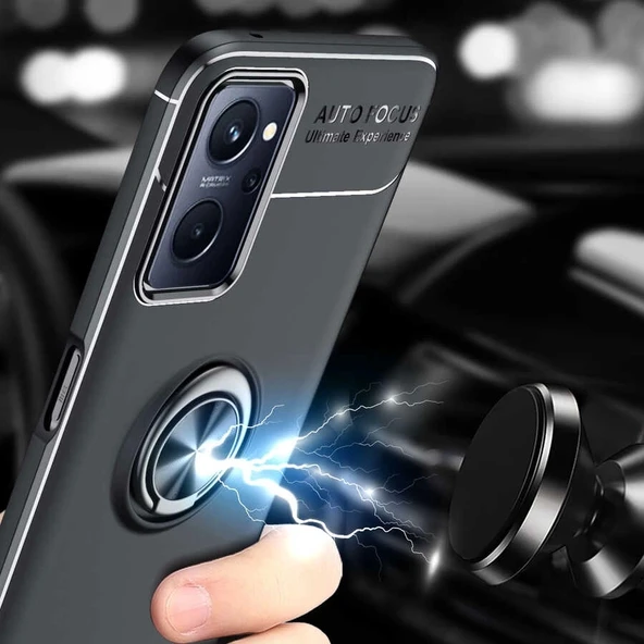Oppo A76 Kılıf Zore Ravel Silikon Kapak - 10
