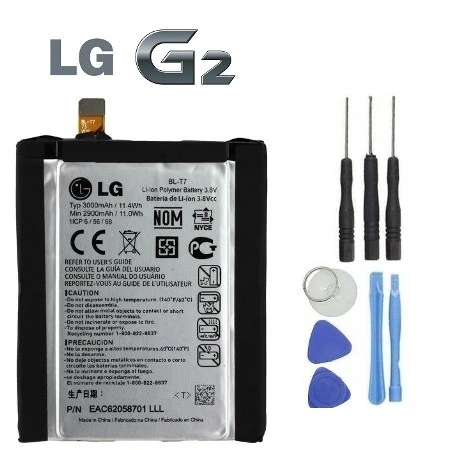 Lg G2 Batarya Pil D800 D801 BL-T7 3000 mAh ürün görseli
