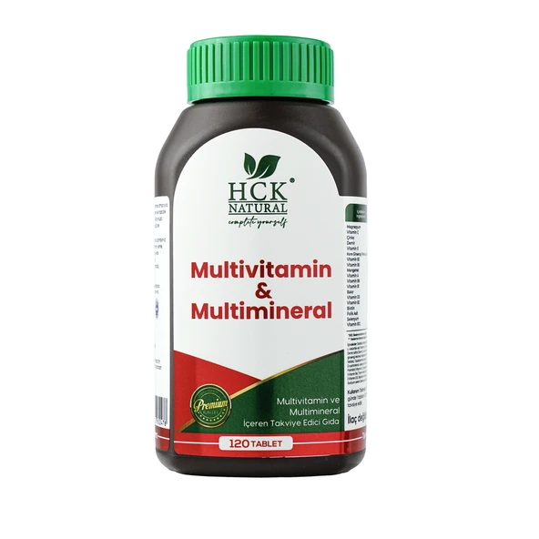 Hck Natural Multivitamin & Mineral 120 Tablet