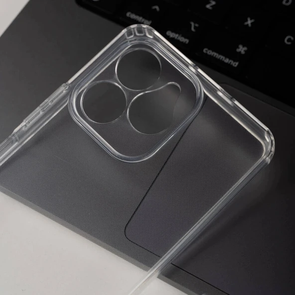 Omix X6 Kılıf Zore 2mm Anti Shock Silikon - 2