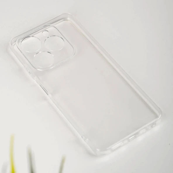 Tecno Spark 20 Kılıf Zore 2mm Anti Shock Silikon - Resim 2