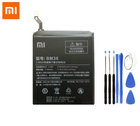 Xiaomi Mi5S Pil Batarya BM36 Tamir Seti - Resim 3