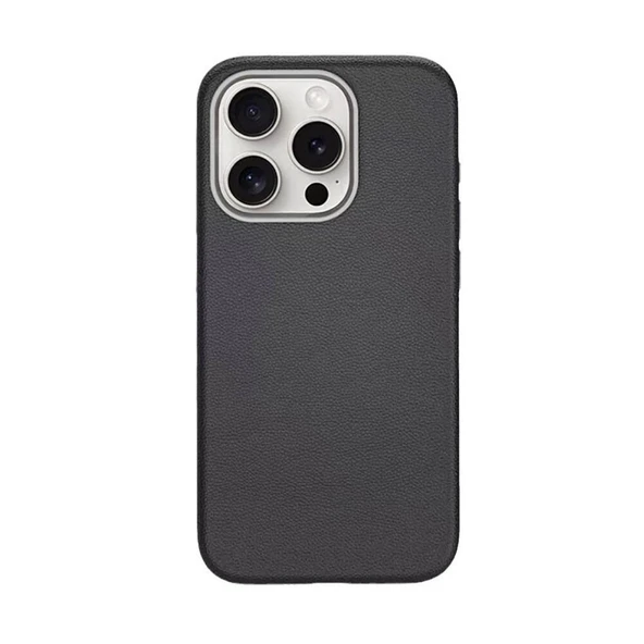 Apple iPhone 15 Pro Max Kılıf M-safe Şarj Özellikli PU Deri Zore Adora Kapak